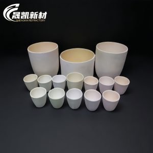 Alumina and Corundum Ceramic Crucibles