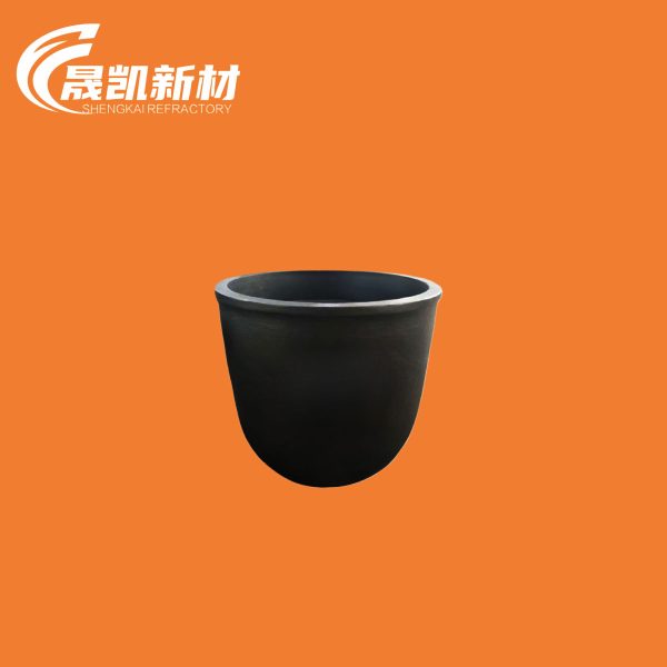 Factory Supply Round Graphite Silicon Carbide Crucible for Melting ...