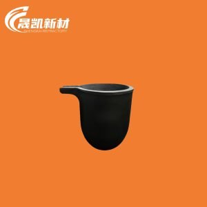 Spouted Graphite Silicon Carbide Crucibles
