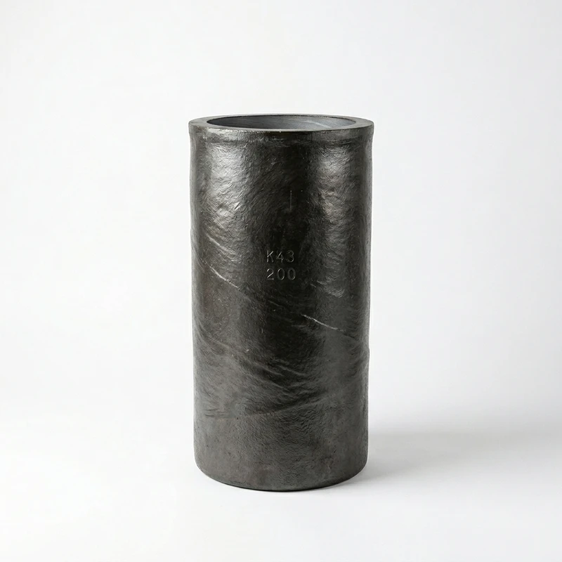 Straight Cylindrical Crucible for For Induction Furnace