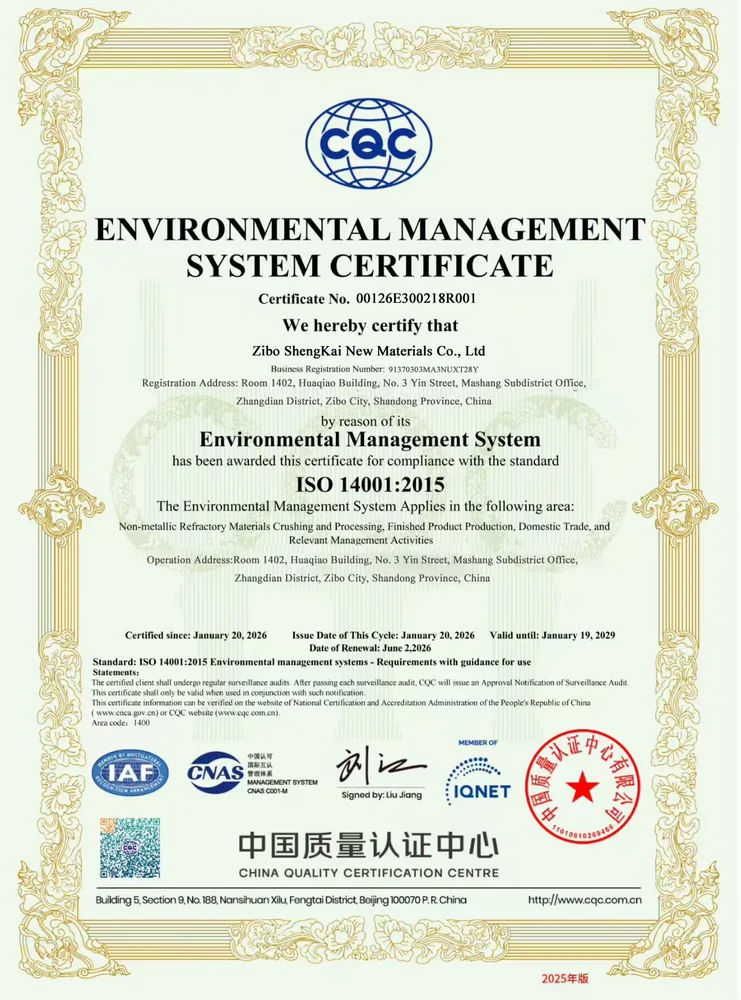 ISO 14001 Environmental Management