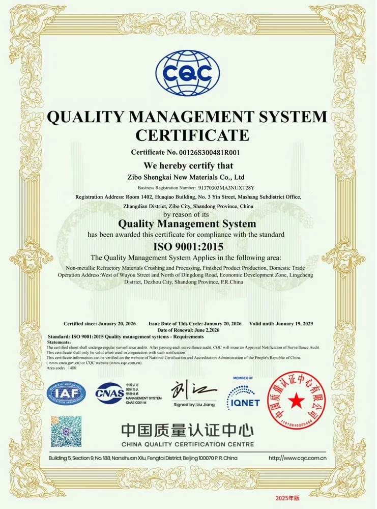 ISO 9001 Quality Management System